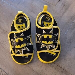 Target Batman Lightup Velcro Sandals
